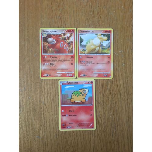 (2072) 2x Chamallot + Camerupt (Pokemon)