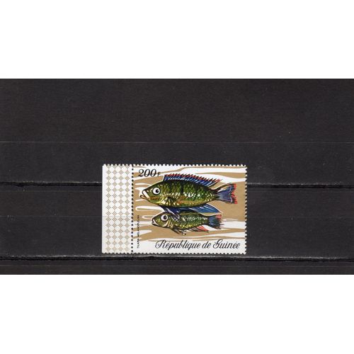 Timbre-Poste De La République De Guinée (Poisson)