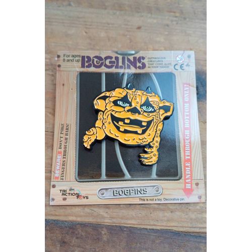 Rare Boglins Dark Lord Blobkin Épingle De Collection Triaction Jouets