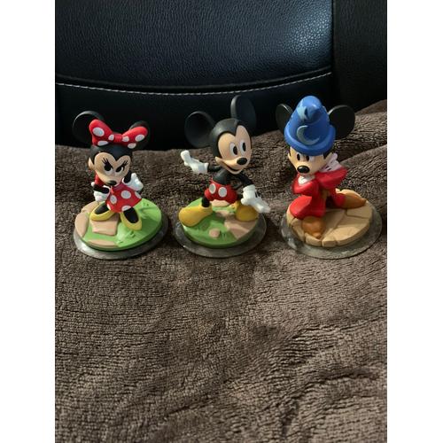 Disney Infinity Lot De 3 Figurines Disney