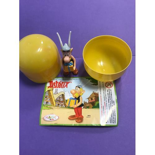 Astérix - Asterix Avec Un Cadeau - 50 Ans 1959/2009 - Magic Kinder - Ferrero - Uderzo - Goscinny - 6,5x1,5 Cm
