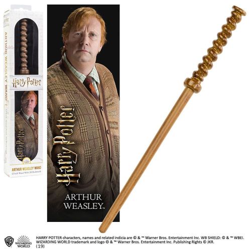 Harry Potter Réplique Baguette Pvc Arthur Weasley 30 Cm