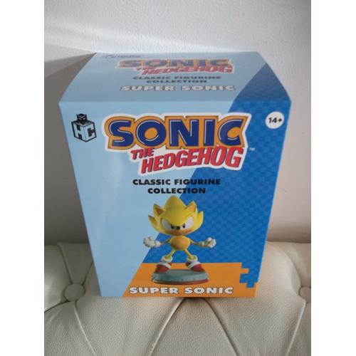 Super Sonic - Classic Figurine Collection - Eaglemoss Hero Collector - Sega