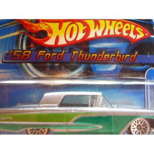 58 Ford Thunderbird, Voiture Miniature-Hot Wheels