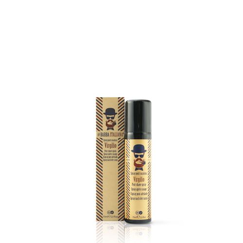 Barba Italiana, Spray Après Rasage Virgilio 75ml, Homme 