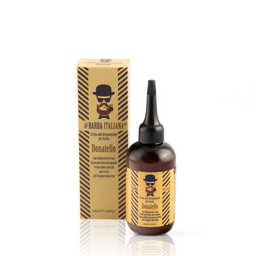 Barba Italiana, Crème Anti-Desquamation Pour Barbe Donatello 100ml, Homme 