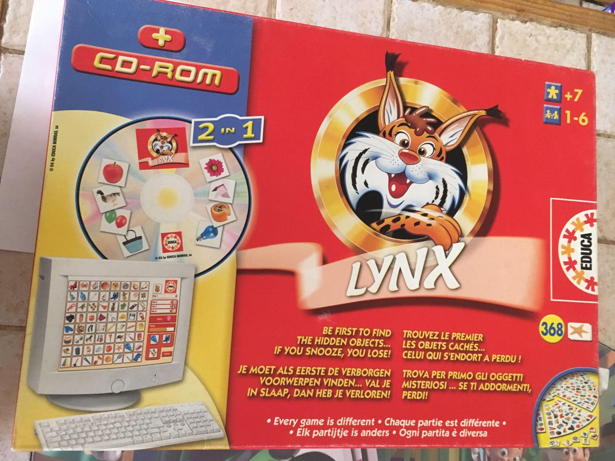 Jeu Societe Lynx d’occasion | Plus que 4 à -60%