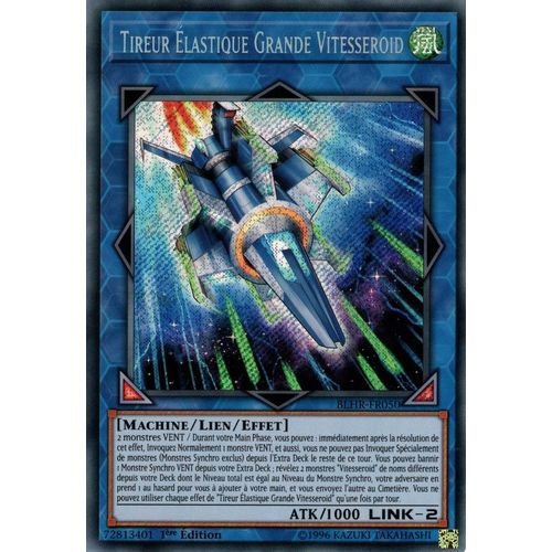 Yu-Gi-Oh! - Blhr-Fr050 - Tireur Élastique Grande Vitesseroid - Secret Rare