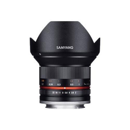 Objectif Samyang - Fonction Grand angle - 12 mm - f/2.0 NCS CS - Micro Four Thirds