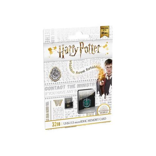 EMTEC Harry Potter Slytherin - Carte mémoire flash (adaptateur microSDHC - SD inclus(e)) - 32 Go - UHS-I U1 - microSDHC UHS-I