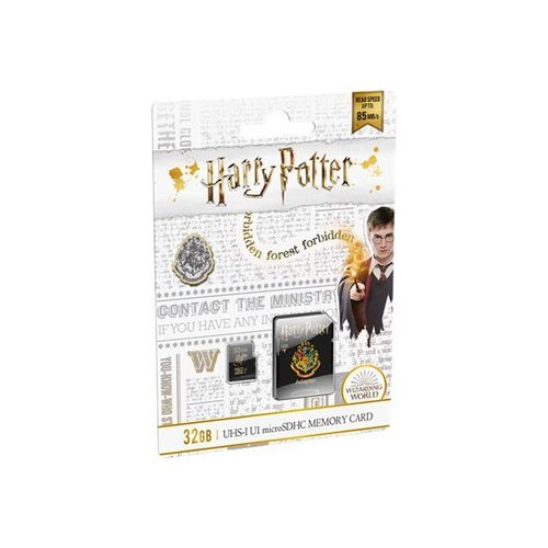 EMTEC Harry Potter Hogwarts - Carte mémoire flash (adaptateur microSDHC - SD inclus(e)) - 32 Go - UHS-I U1 - microSDHC UHS-I