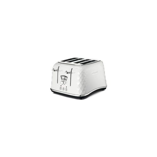 Grille-pain DELONGHI 4 Tranches - Ctj4003W- Blanc