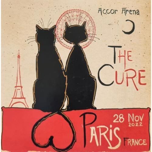 The Cure - Live At Accor Arena Paris Novembre 2022 - Digipack 2 Cd Limité 300 Exemplaires