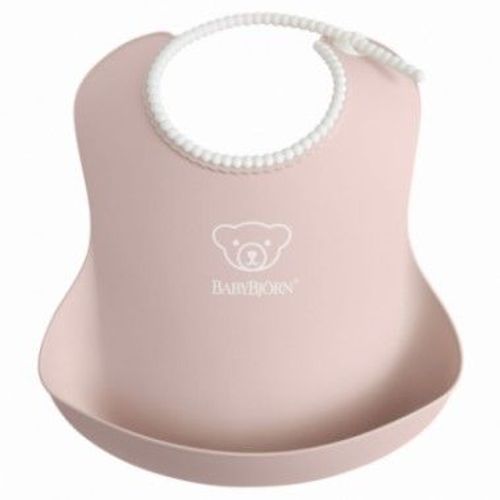 Bavoir Souples Bébé Rose Pastel Babybjorn