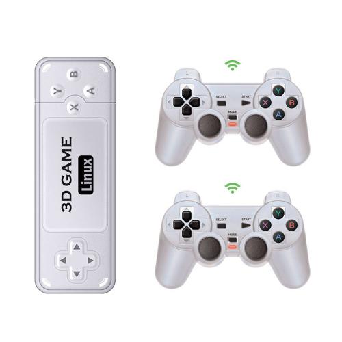 128g - Console D'arcade Rtro Domestique Pour Psp Ps1, Y6, 4k Hd,Plus De 128 Jeux, Interaction Parent-Enfant, Cadeaux Pour Enfants, Jeu 3d, 10000