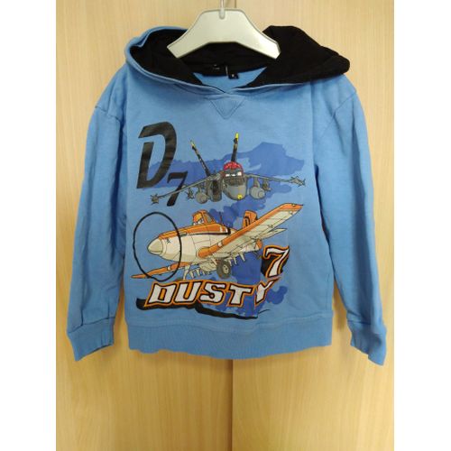 Sweat À Capuche Garçon Disney Planes Taille 8 Ans