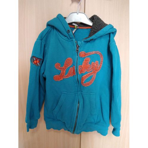 Sweat Zippé À Capuche Garçon Orchestra Taille 8 Ans