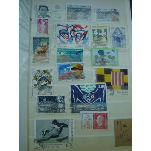 Da 294 // Lot Timbres Obliteres France 1994 À 1996