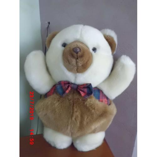 Ours Beige Et Marron Reves De Peluches