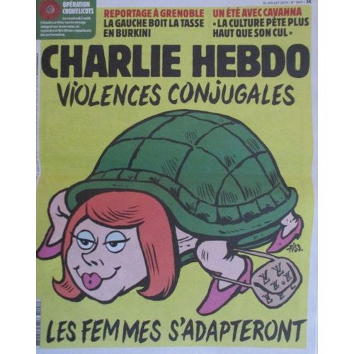 Charlie Hebdo 1407 Violences Conjugales P1