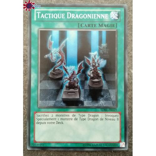 Carte Yu-Gi-Oh! - Sdbe-Fr029 - Tactique Dragonienne - Commune