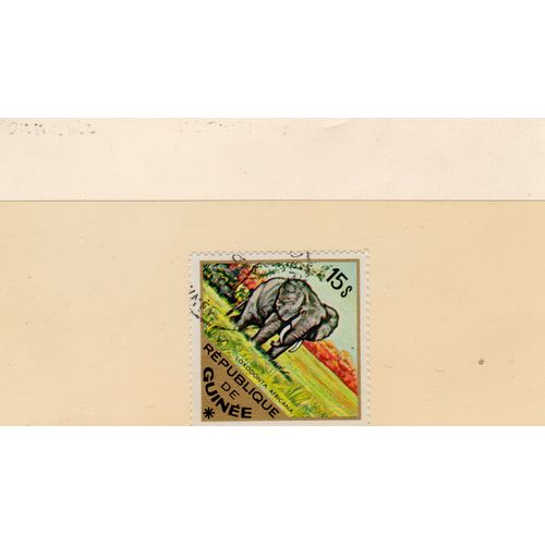 Timbre-Poste De La République De Guinée (Faune)