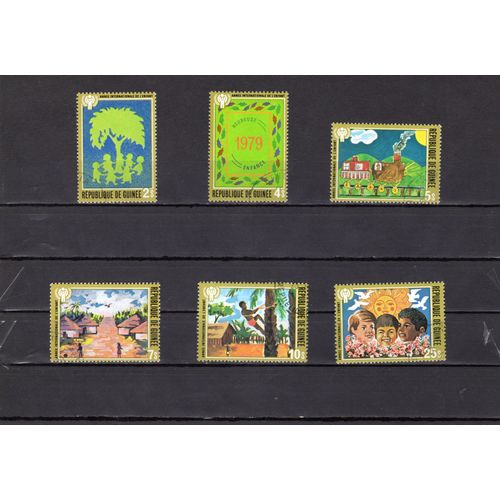 Timbres-Poste De La République De Guinée (Année Internationale De LEnfant)
