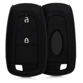 kwmobile Coque clé de Voiture Compatible avec VW (Keyless Go Uniquement)  3-Bouton Accessoire clé Voiture - Protection étui Souple en Silicone 