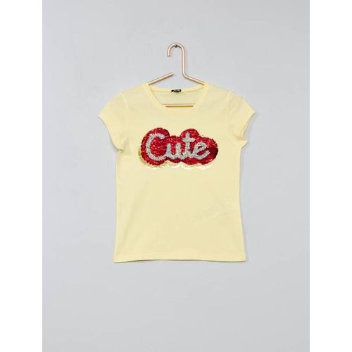 T-Shirt À Sequins Réversibles (Kiabi)