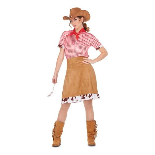 Déguisement De Cowgirl Marron Pour Femme (Taille M-L)