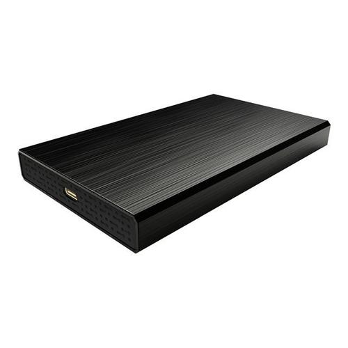 CoolBox SlimChase A-2523TC - Boitier externe - 2.5" - SATA - USB 3.0 - noir