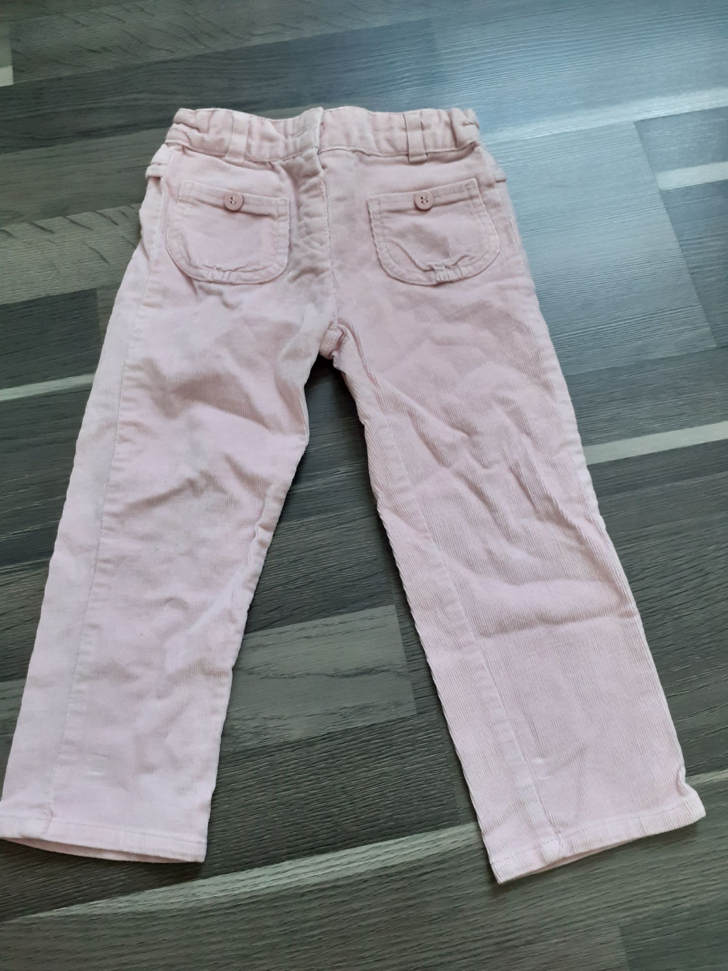 Pantalon Velours Rose 2 Ans La Halle