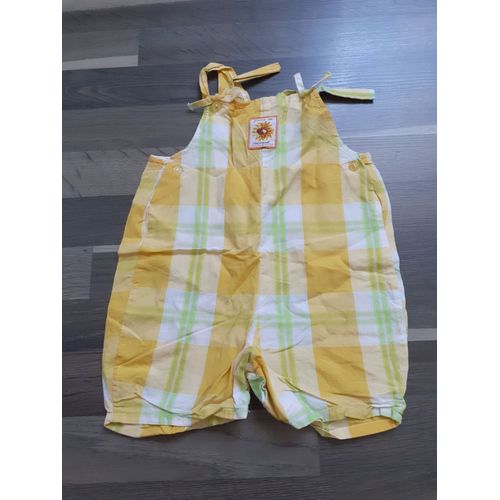 Combishort À Carreaux 2 Ans La Compagnie Des Petits