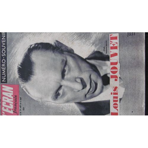Louis Jouvet - L'écran Français - N320 - 4 Sept 1951 - Numéro Spécial : Mort De Louis Jouvet - Éd L'écran Français - 1951