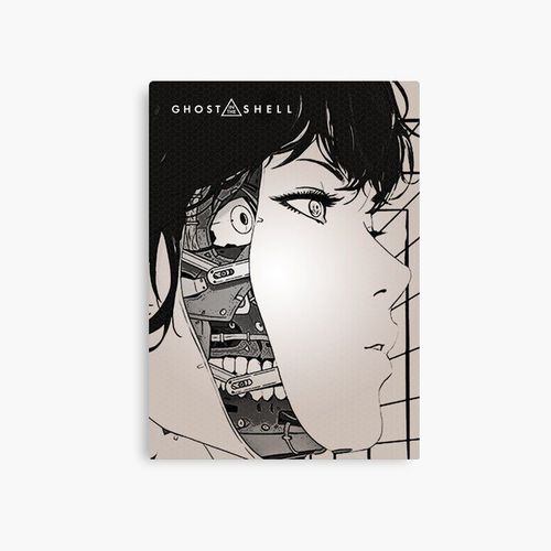 Canevas imprimer Motoko Kusanagi Impression sur toile Art Décoration Murale/ 40x50cm ou 40x40cm
