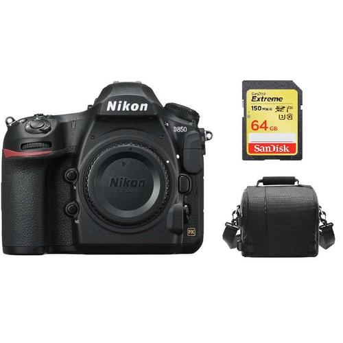 NIKON D850 reflex 45.7 mpix Body + SD 64Go + Sac