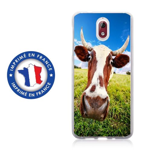 Coque Souple Pour Nokia 3-1 Avec Impression Motifs Vache