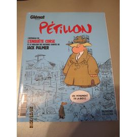 Glénat Présente Petillon L'intégrale De L'enquete Corse Et Le Meilleur Des Histoires Courtes De Jack Palmer Numéro Collector