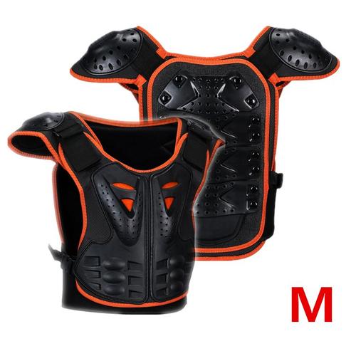 Gilet De Protection Enfant Pare Pierre Armure Moto Equipement Pour Vélo Scooter Skate Snowboard Ski -M