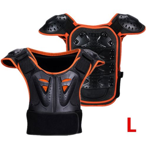 Armure Jacket Spine Chest Protection Equipment Motocross Veste De Planche À Roulettes Pour Enfants -L