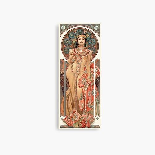 Canevas imprimer Alphonse Mucha Publicité Ancienne Impression sur toile Art Décoration Murale/ 40x50cm ou 40x40cm