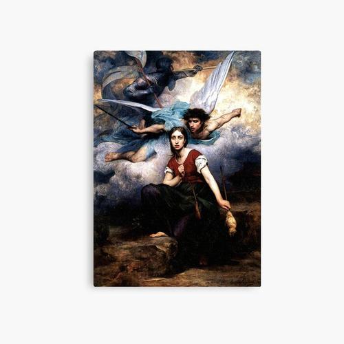 Canevas imprimer Jeanne d'Arc d'Eugène Thirion Impression sur toile Art Décoration Murale/ 40x50cm ou 40x40cm