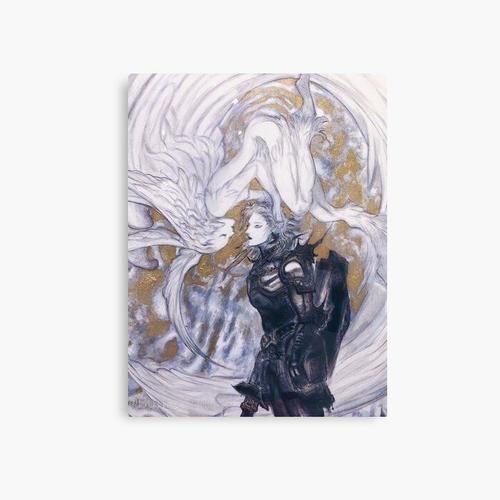 Canevas imprimer yoshitaka amano oeuvre de final fantasy Impression sur toile Art Décoration Murale/ 40x50cm ou 40x40cm