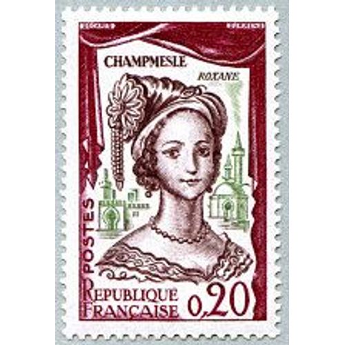 La Champmeslé Dans Le Rôle De Roxane