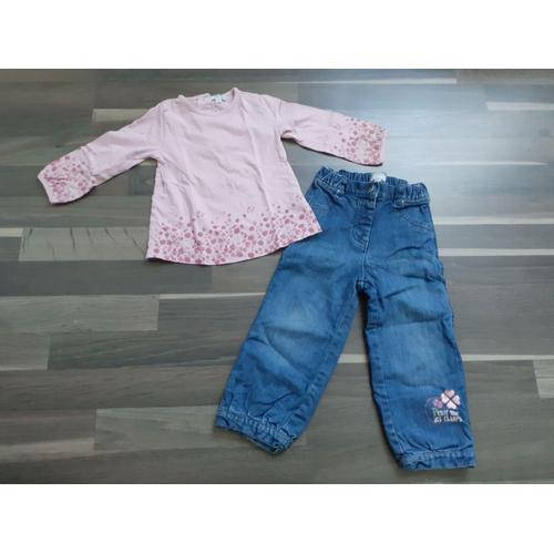 Ensemble T-Shirt + Pantalon 2 Ans La Halle