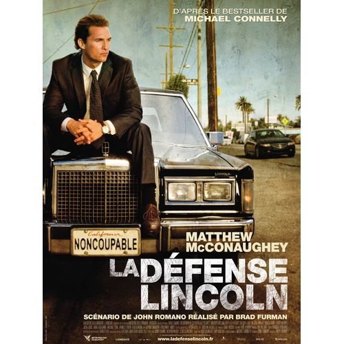 La Défense Lincoln - 2011 - Brad Furman , Matthew Mcconaughey, Marisa Tomei, Ryan Phillippe - 40x60cm - Affiche Cinéma Originale - Envoi Plié