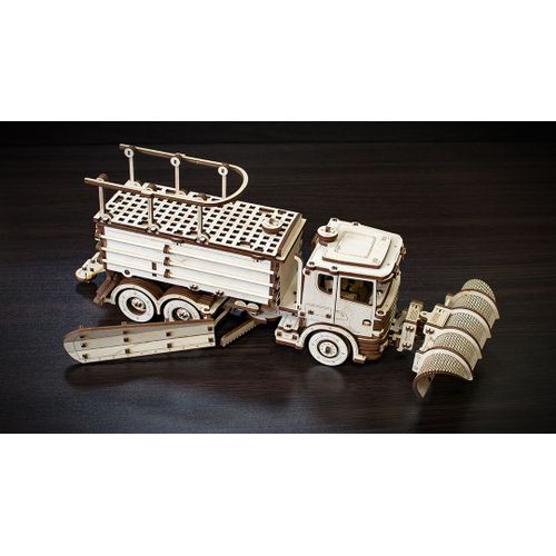 Puzzle 417 Pièces Puzzle 3d En Bois - Chasse-Neige