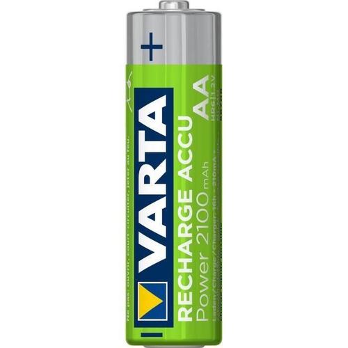 VARTA Pack de 6 batteries rechargeables Accus AA 2100 mAh 1.2V Ni-Mh - 3d Twister