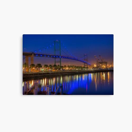 Canevas imprimer Le pont Vincent Thomas Impression sur toile Art Décoration Murale/ 40x50cm ou 40x40cm