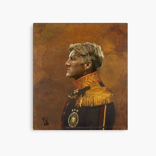 Canevas imprimer Bastian Schweinsteiger Impression sur toile Art Décoration Murale/ 40x50cm ou 40x40cm